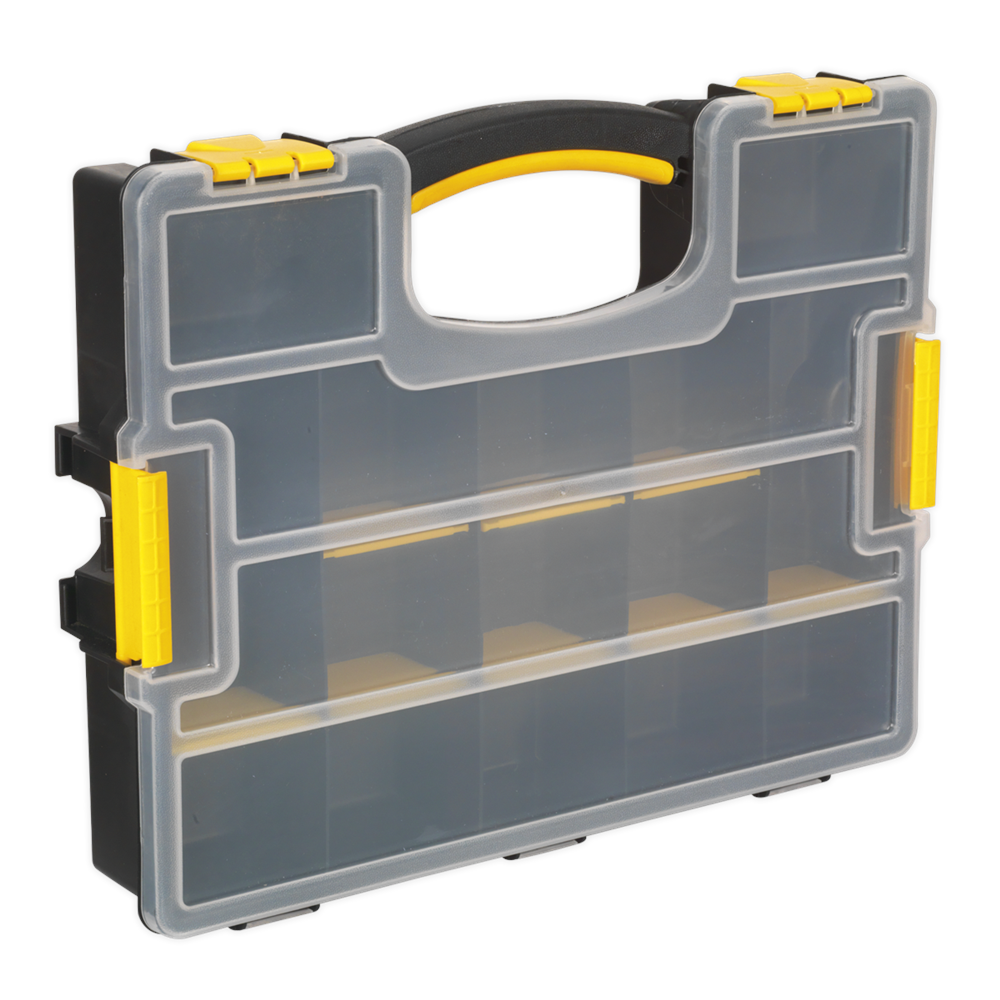 Sealey APAS15A Parts Storage Case with Removable Compartments - Stackable