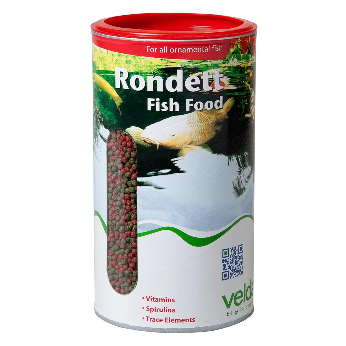 Velda Rondett Power Food 800g Pond Fish Feed Tank Healthy Protein Vitamin C/a