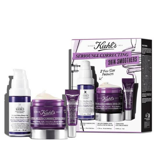 Kiehls Kiehl's Cofre Seriously Correcting Sérum y Crema Anti Envejecimiento Set
