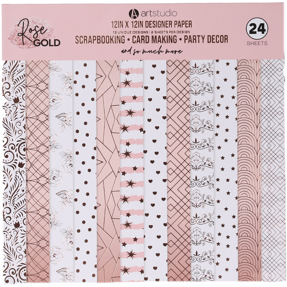 Art Studio Rose Gold Paper Pad