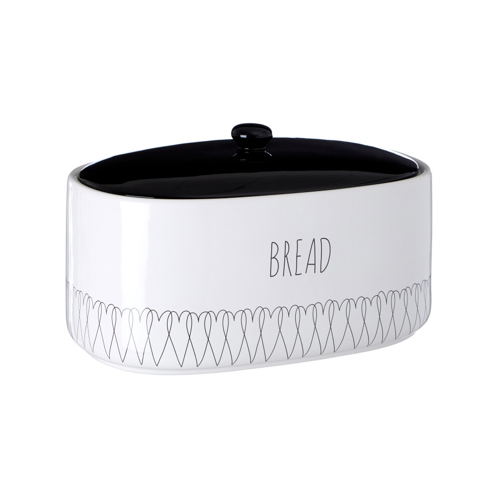 Homebase Heartlines Bread Canister