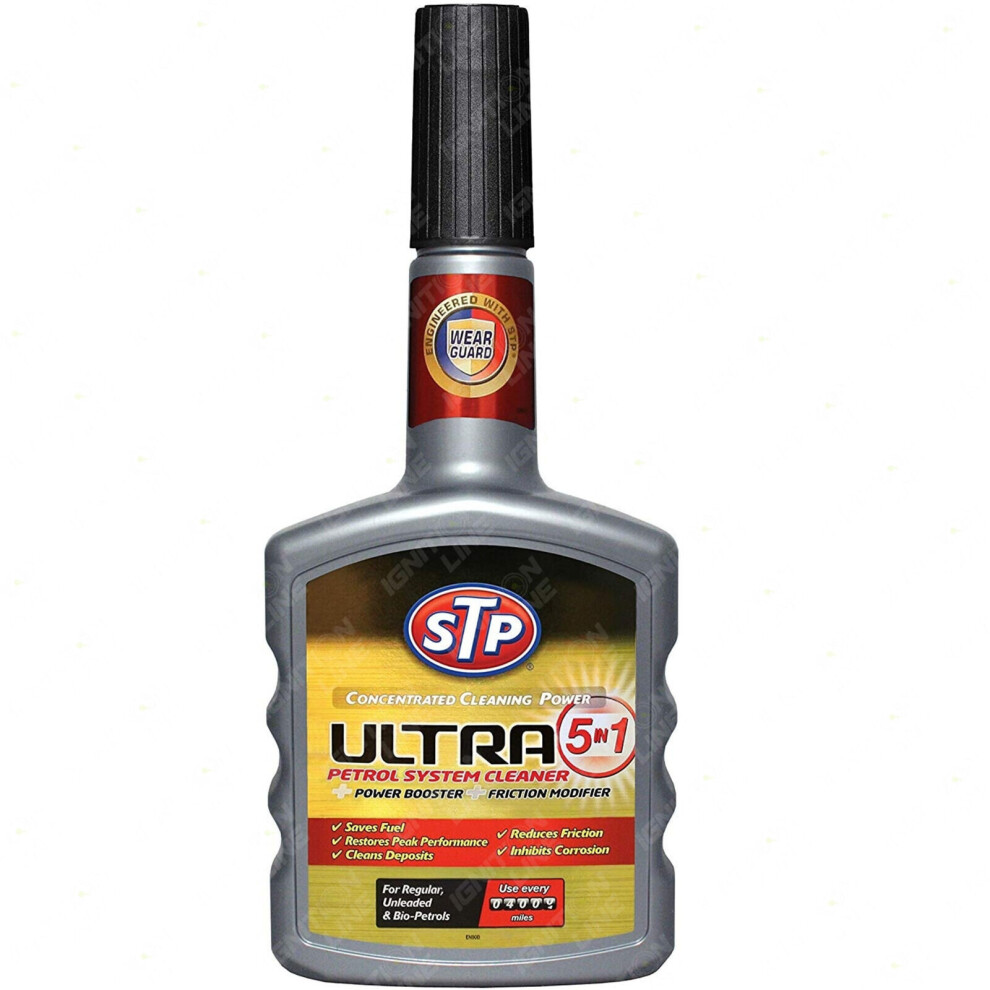 StP Ultra 5-In-1 Petrol System Cleaner 400Ml