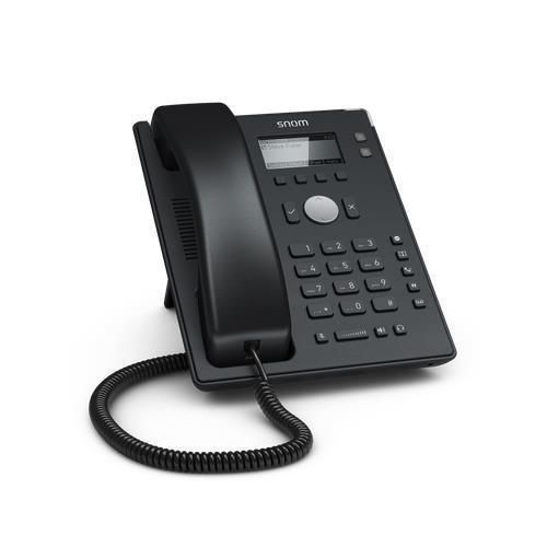 Snom D120 IP phone Black 2 lines