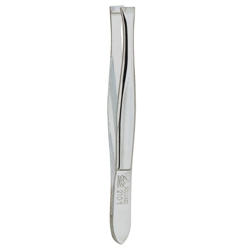 Becker Manicure ERBE Erbe Tweezers Tweezers, flat-tip, 8 cm in blister packaging 1 Stk.