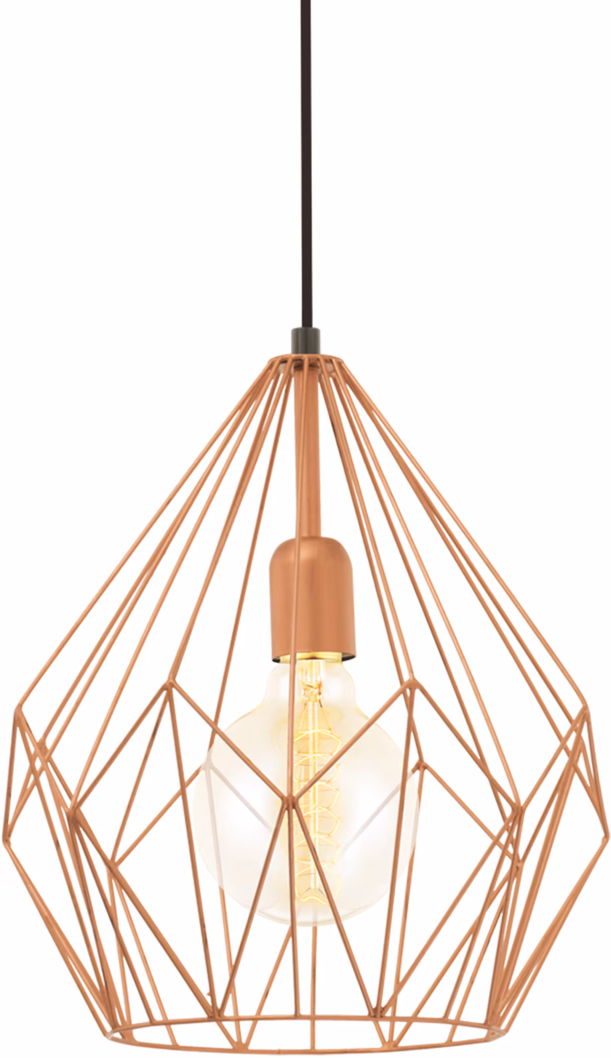 Eglo Carlton Pendant Light - Copper