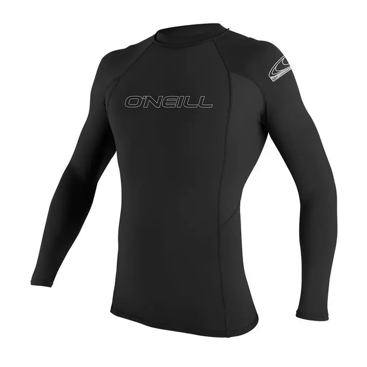 O'Neill Wetsuits O'Neill Basic Skins L/S Rash Vest - Black