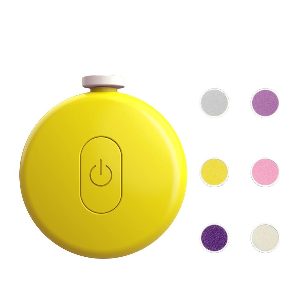 COSYHOME Baby Electric Nail Care Trimmer Newborn Nail Polisher Tool Infants Nail File with 6Pcs Grinding