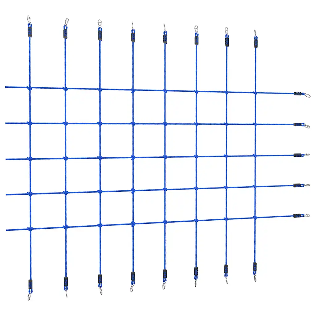 VidaXL Climbing Net 200x150 cm Blue