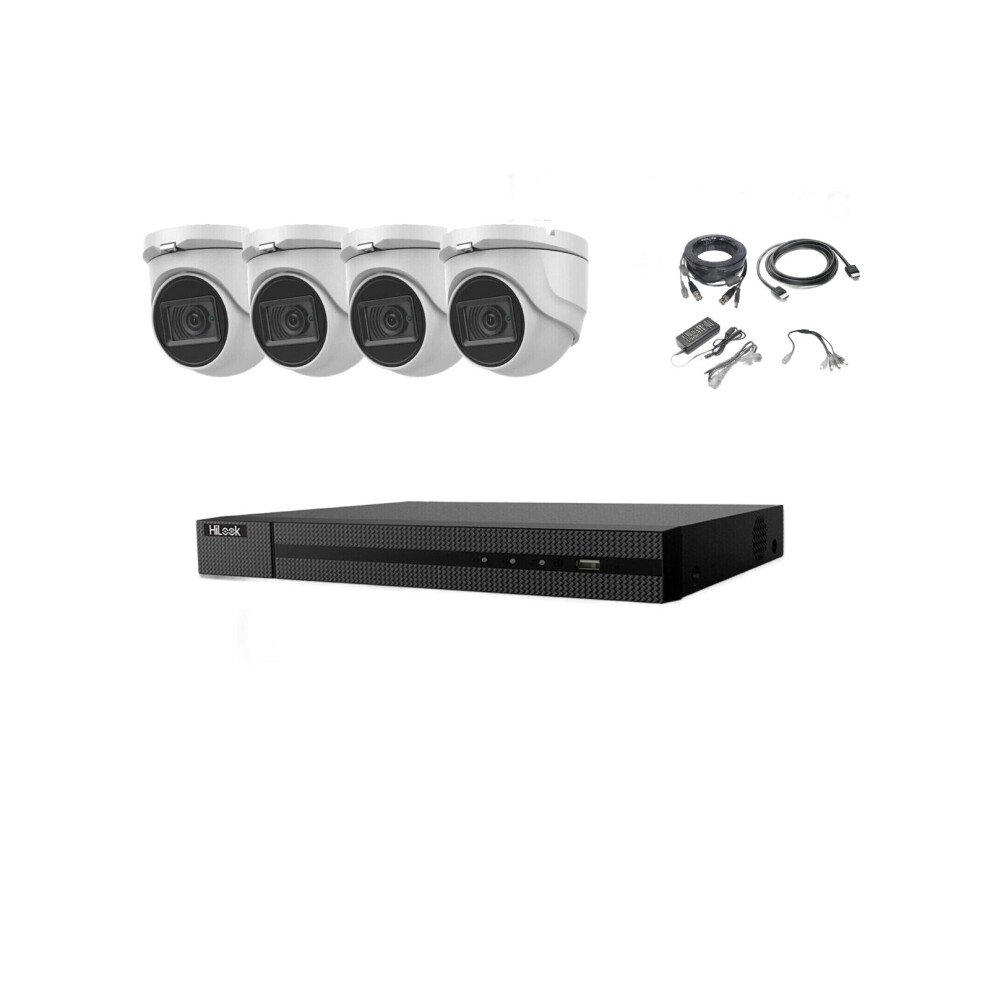Hikvision 8mp Cctv 4k Uhd Dvr 8ch Outdoor 4x Vivid Hd Camera Kit(1tb)
