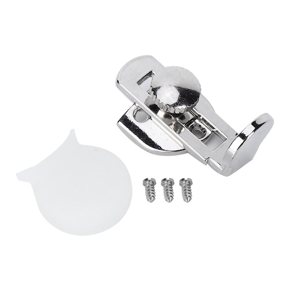 TOMTOP JMS Clarinet Thumb Rest Silver Finger Drag White Hat Musical Instrument Accessories