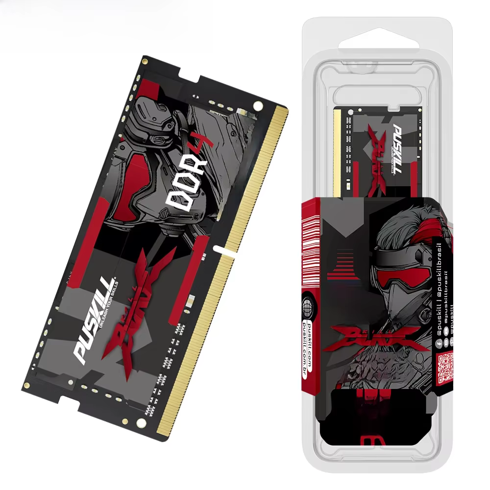 PUSKILL Memoria Ram Notebook Ddr4 Ddr3l 16gb 8gb 4gb 32gb 3200 2666 2400 1600 1333 Sodimm Laptop