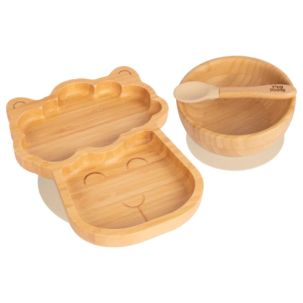 3pc Llama Bamboo Baby Weaning Set