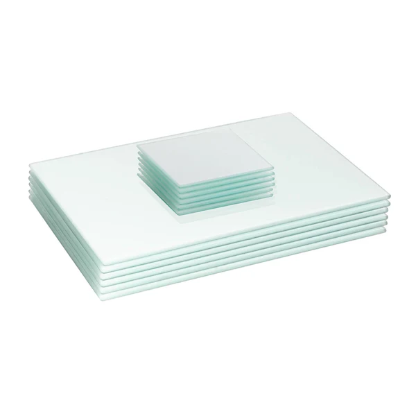 12pc Glass Placemats & Coasters Set 30cm x 20cm