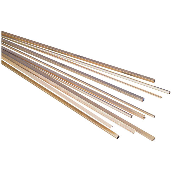 Reely 221765 Brass Angle Rail LxWxH 500x10x6mm Material Brass Leng...