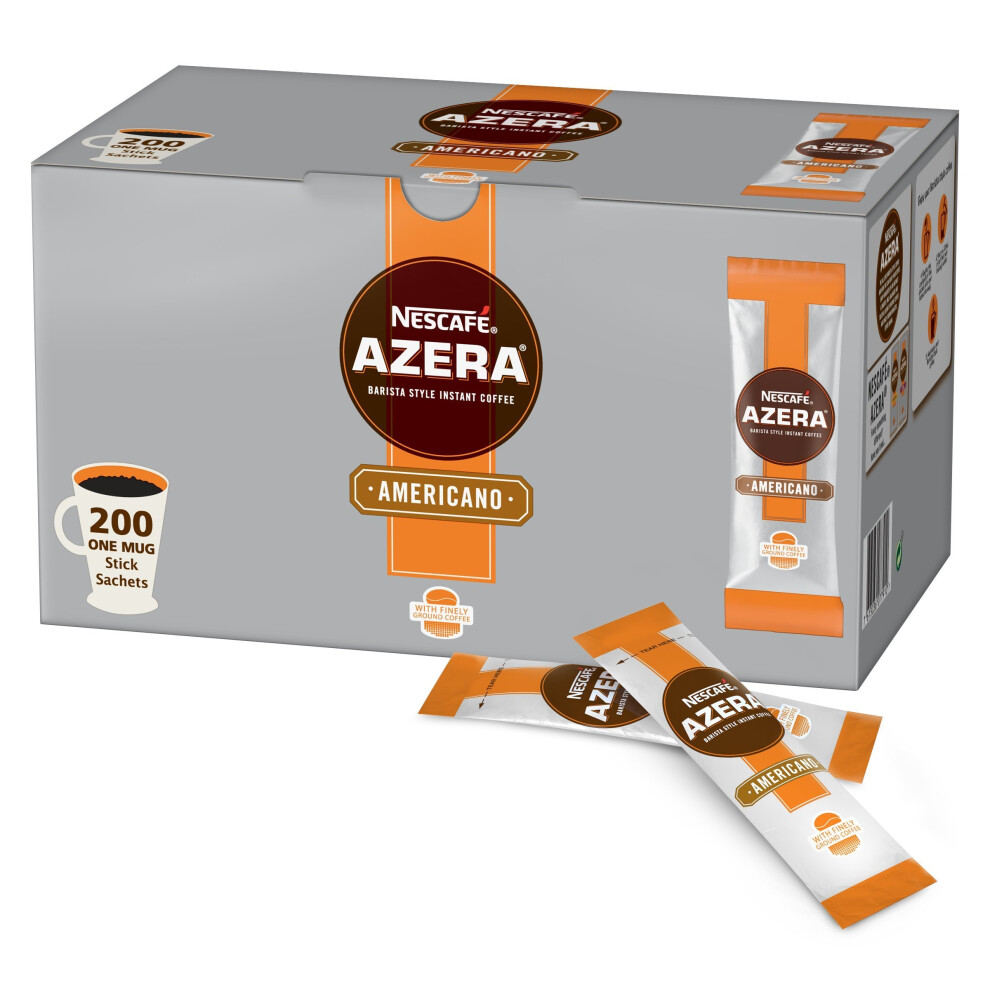 Nescafe NESCAFÉ Azera Americano Instant Coffee Sachets 2 g Pack of 200