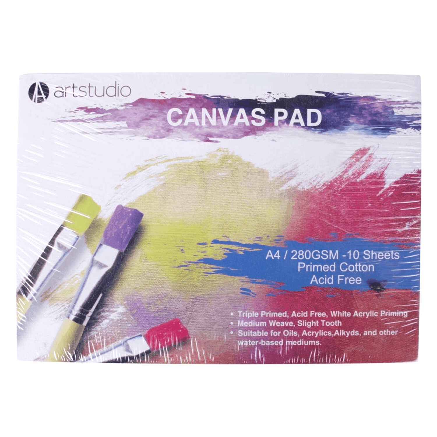 Artstudio Canvas Pad - White / A4