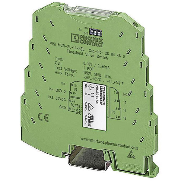 Phoenix Contact MINI MCR Series Signal Conditioner, 24V dc, Frequency, PWM Input, Transistor Output