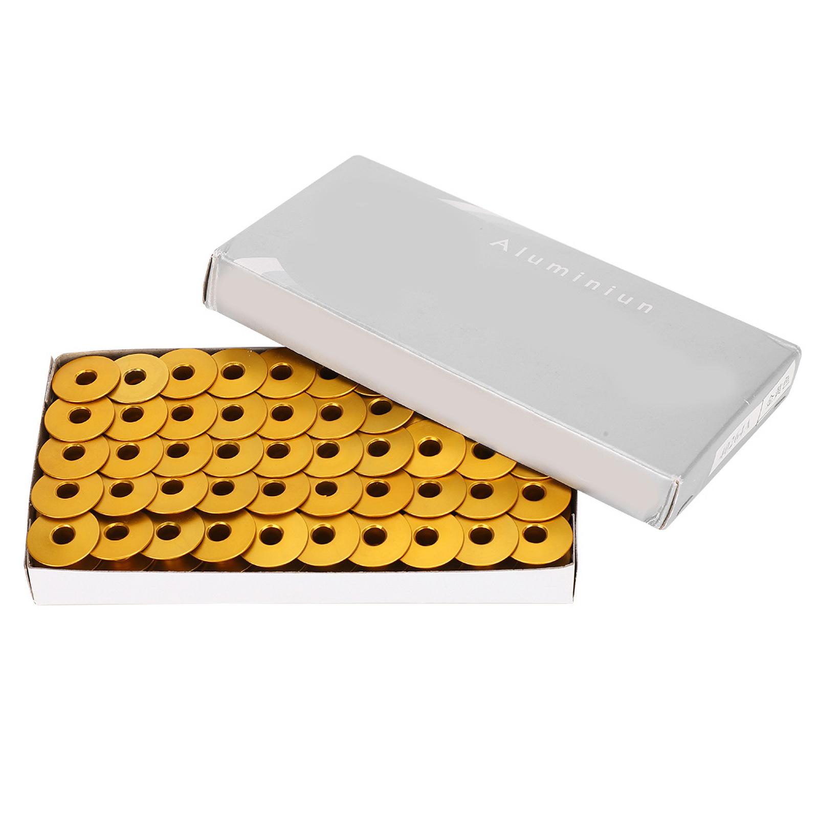 GoolRC 100pcs Sewing Machine Bobbins Aluminum Sewing Machines Replacement PartYellow yellow