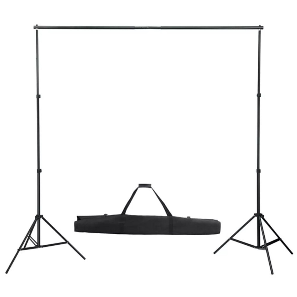 VidaXL Telescopic Background System 155-300 cm