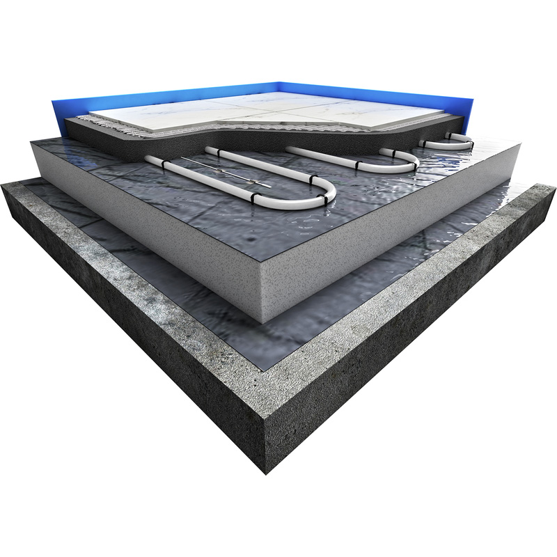 Warmup Clypso Underfloor Heating Pack 60.0m2 Plastic