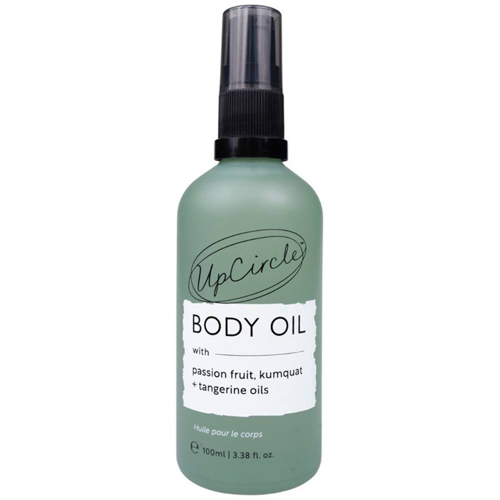 Upcircle Body Oil with Passion Fruit, Kumquat Oil + Tangerine Oils - 100ml