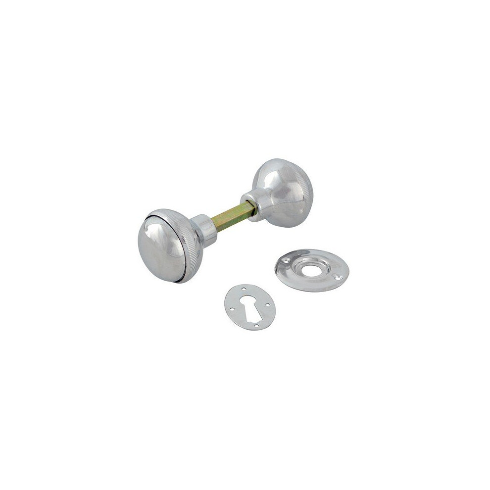 Yale Locks P405 Rim Knob Chrome Finish