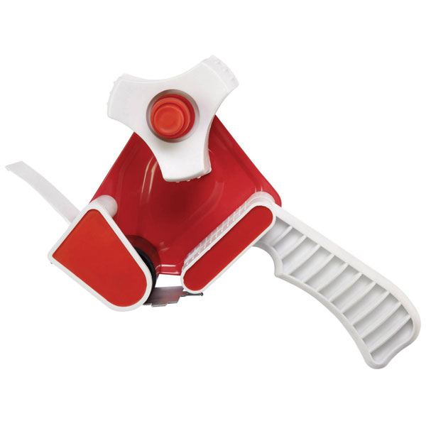 TOOLCRAFT Tape Dispenser Accurate Red/white Max Barrel: 50 Mm