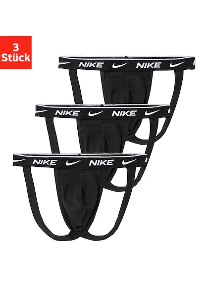 Nike Jock Strap 3 Pack - Black Medium