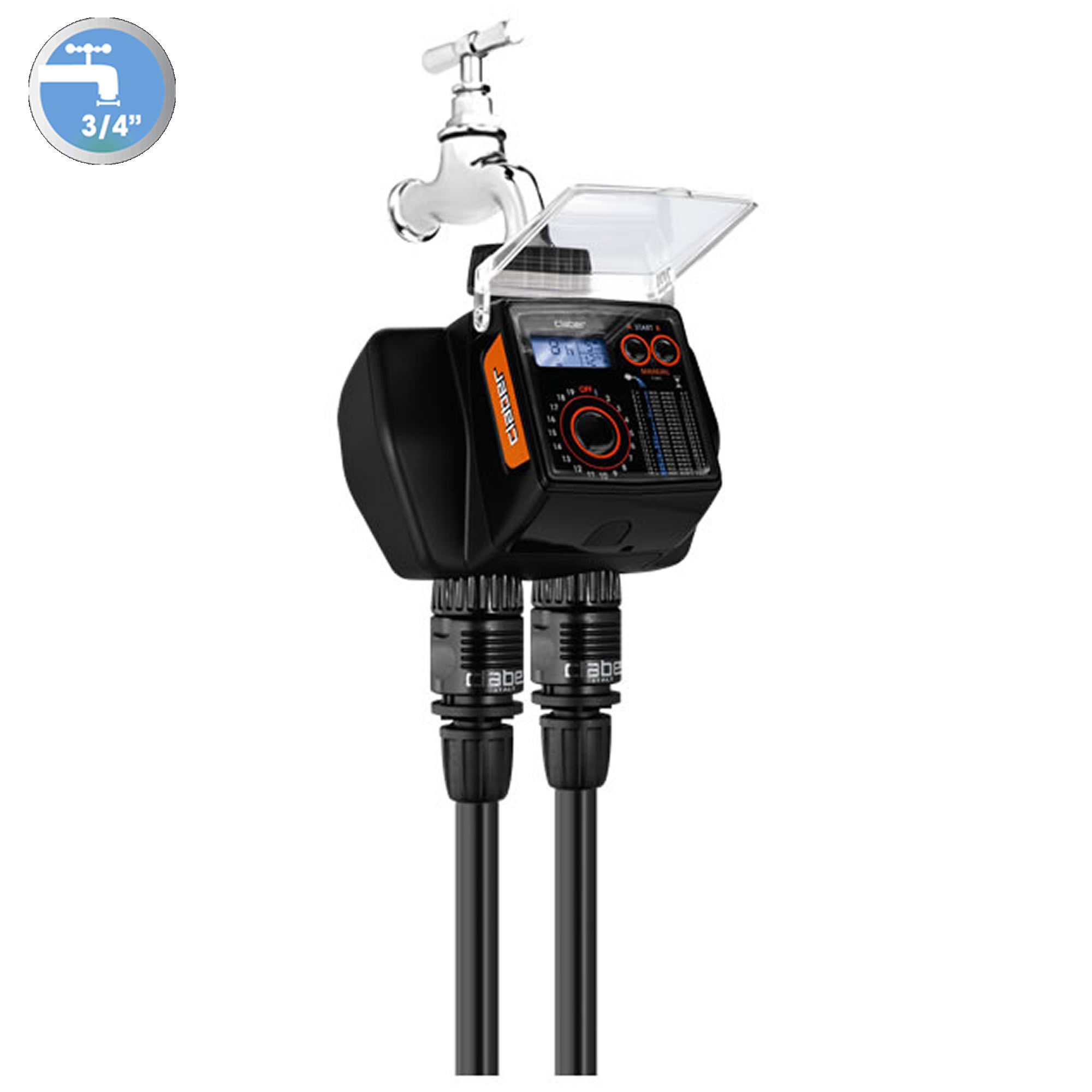 Claber Programmatore automatico centralina irrigazione 2 vie Dual Logic 8485000