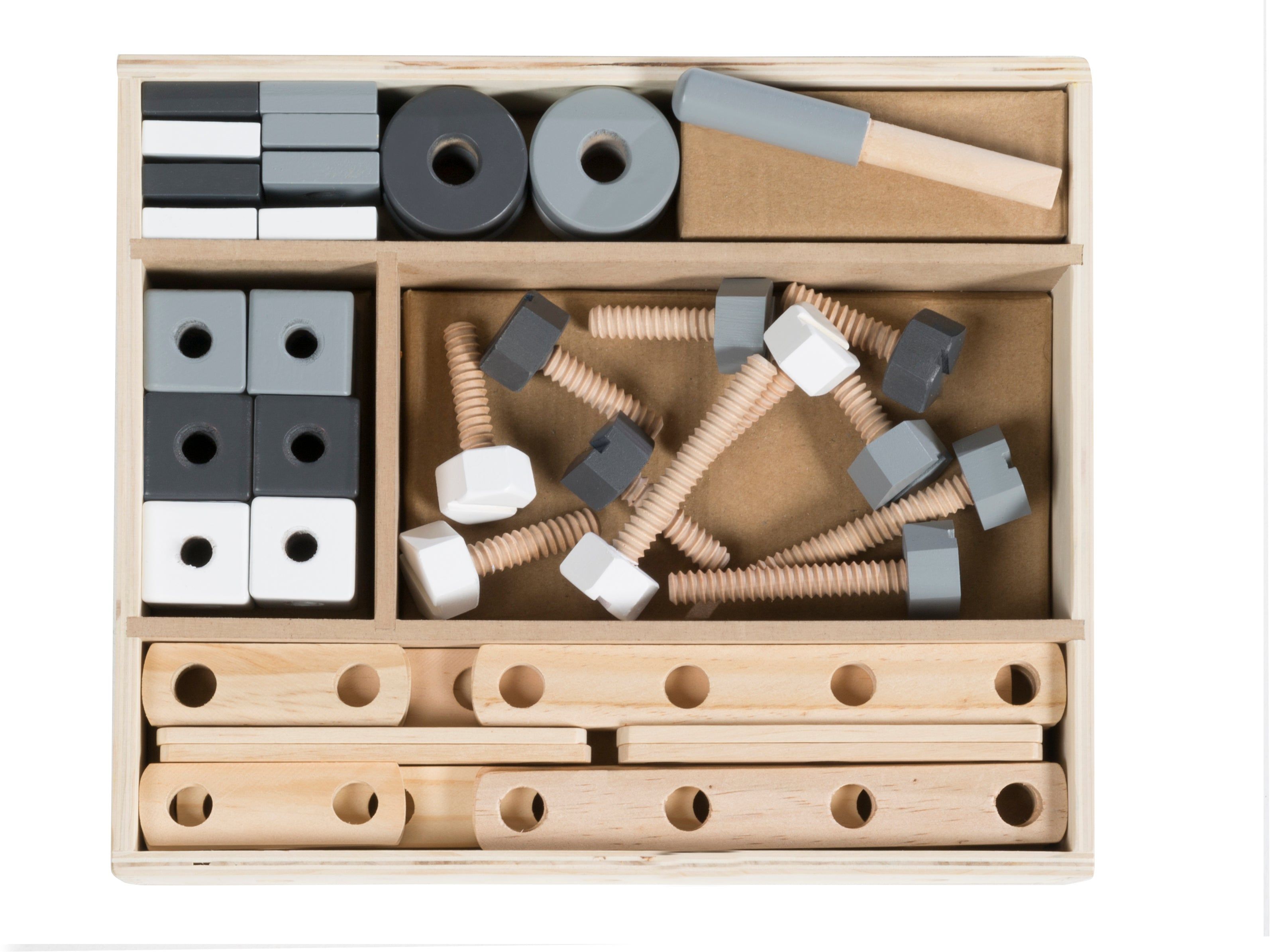 Roba Toy Wooden Construction Kit