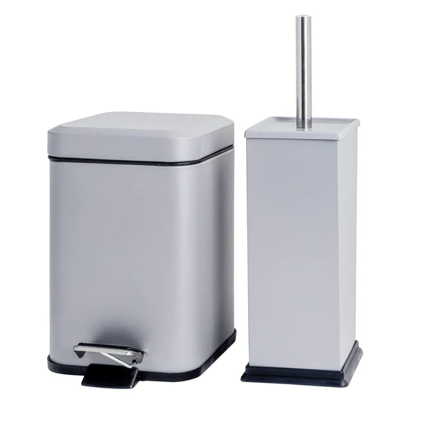 Free Standing Toilet Roll & Brush Holder 