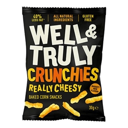 Well & Truly Well&Truly Really Cheesy Crunchy Snacks 130 g