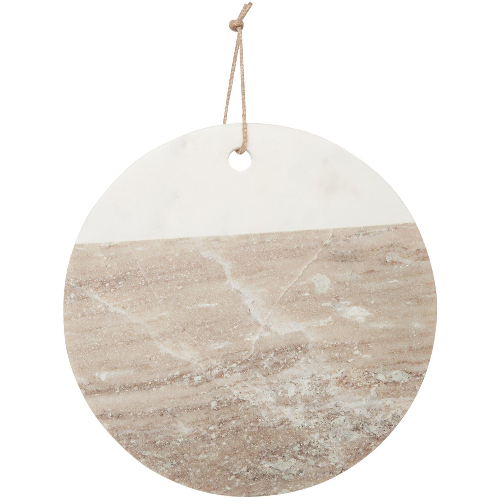 Hotel Collection Marble Round Cheese Platter