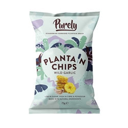 Purely Superfoods Plantain Chips Naturally Salted
