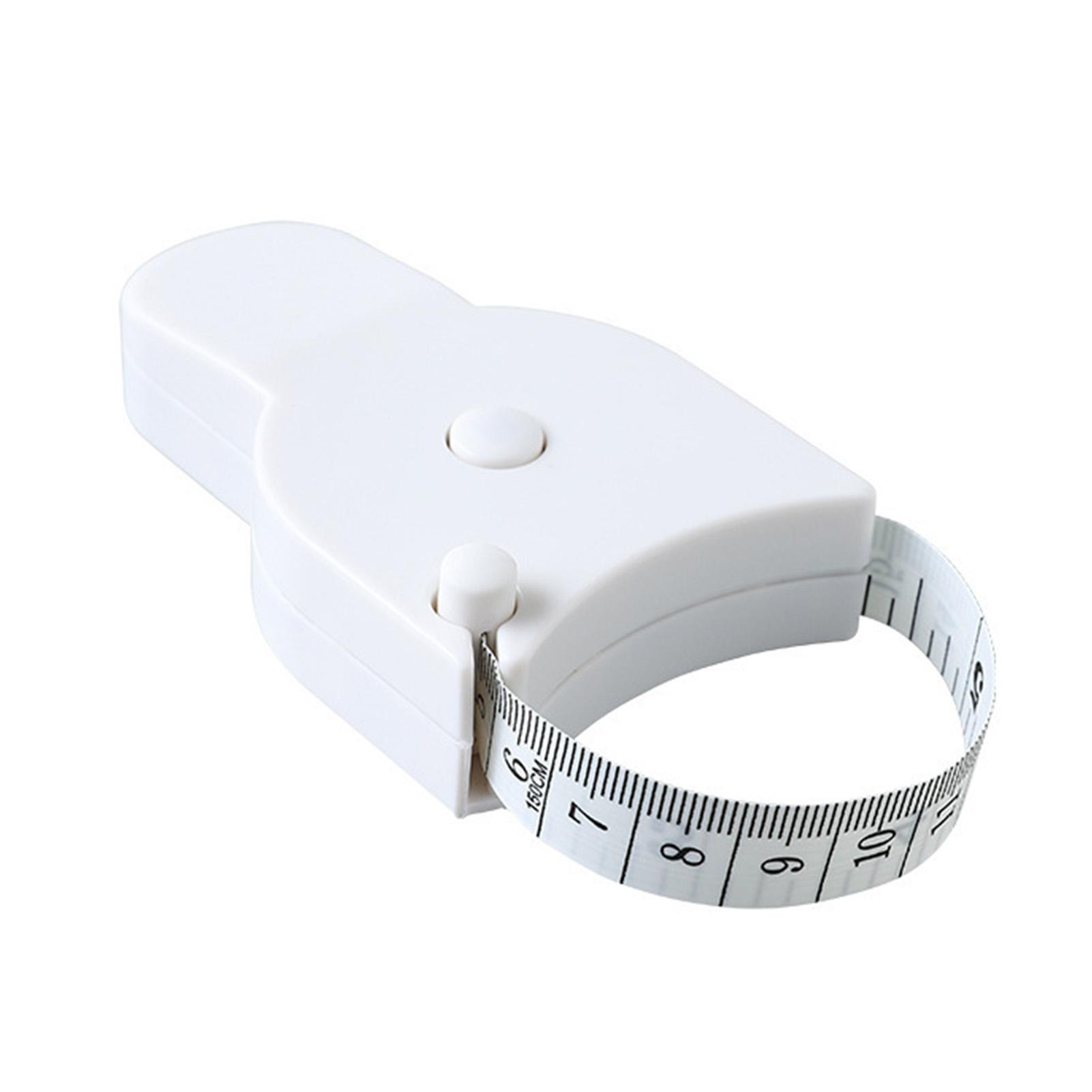 KKmoon Body Fat Measuring Tape High Accuracy Double Scale Body Tape Measure Tape Automatic Telescopic Tape