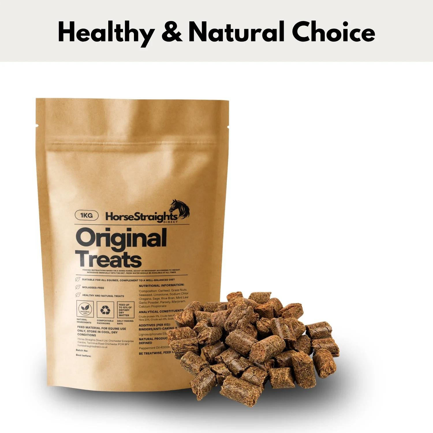 Horse Straights Direct Ltd Horse Straights Direct Treats - Orginal 1kg