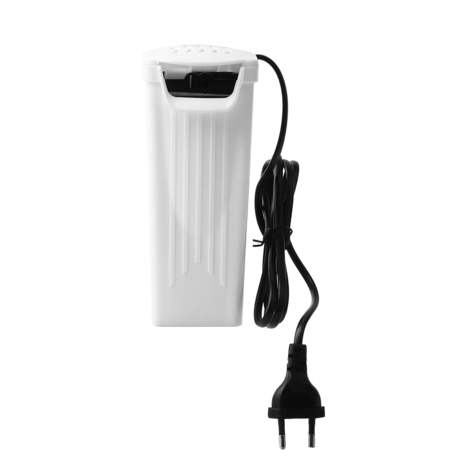 TOMTOP JMS Low Water Level Internal Hang on Filter for Reptile Amphibian Fish Tank