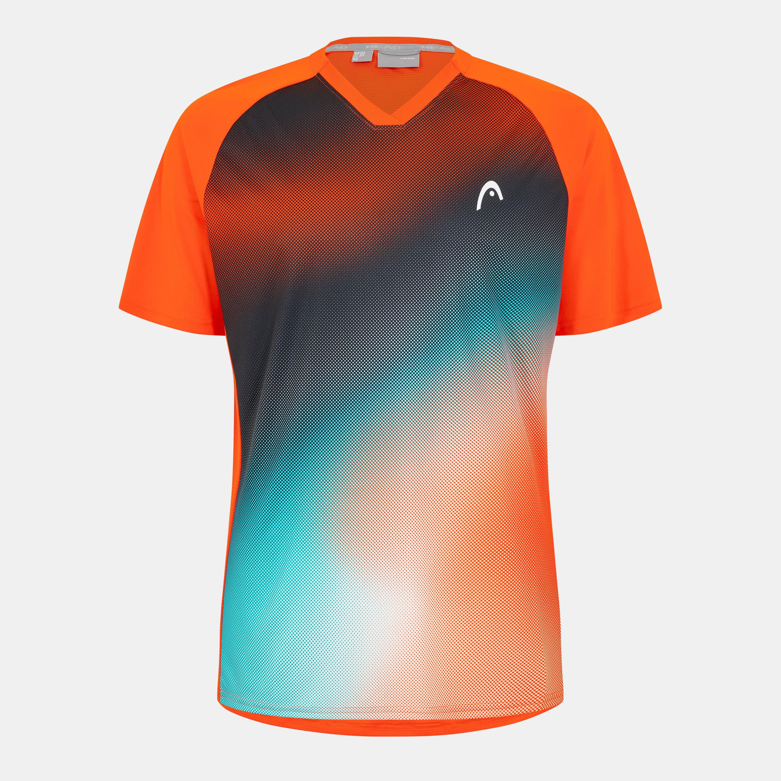 Head MEN CLOTHES T Shirt Head Topspin Orange | EU L