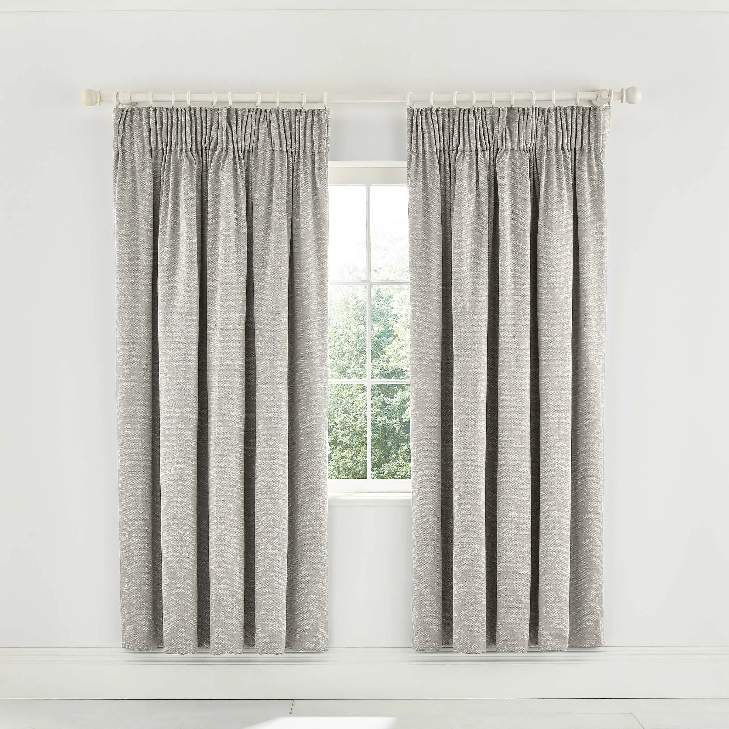 1951 Lavana Lined Curtains 66" x 72", Linen