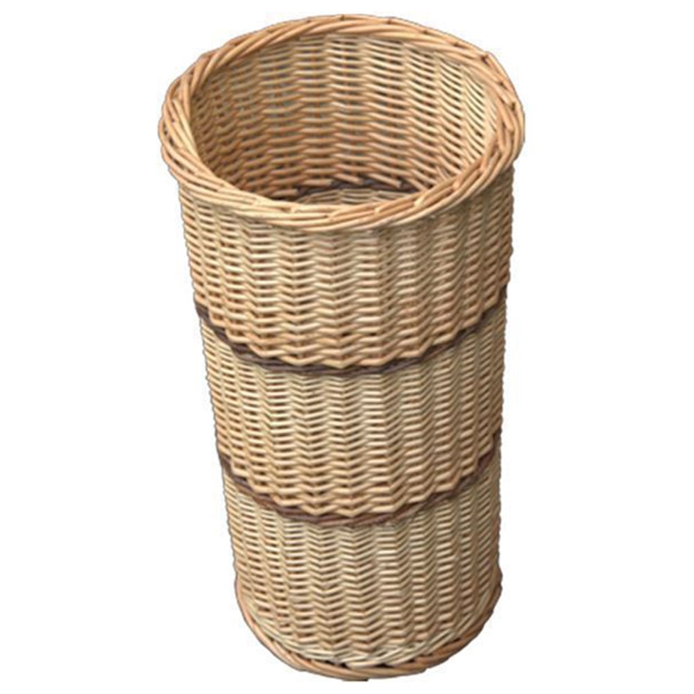 Red Hamper Wicker Umbrella Walking Stick Basket