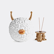 L'Objet - Monster Incense Burner - White & Gold