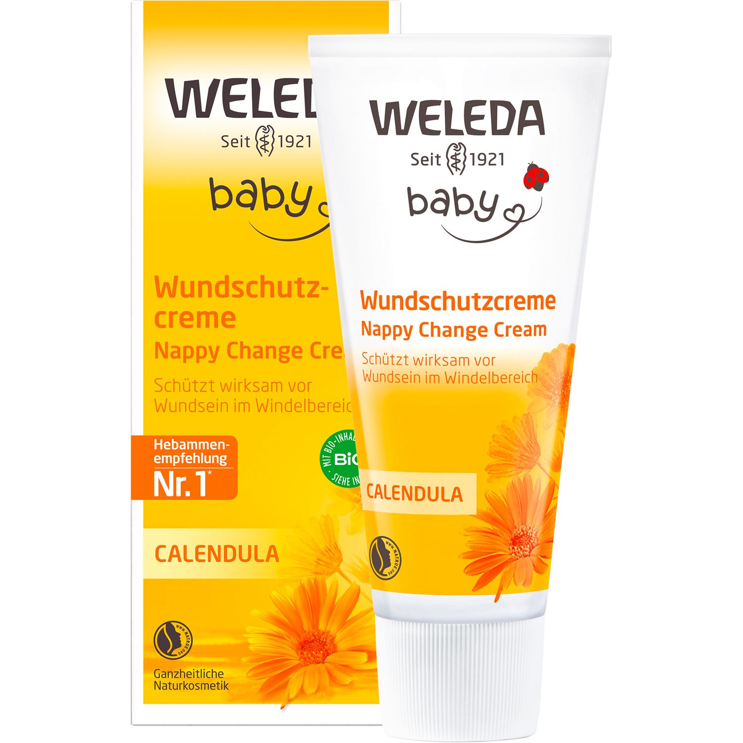 Weleda Baby Derma Calendula Wundschutzcreme, 75 ml