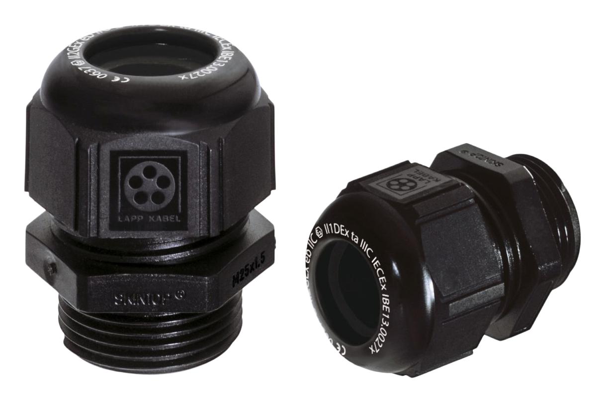 LAPP 54115220 Cable Gland, K-m, Atex, M20x1.5