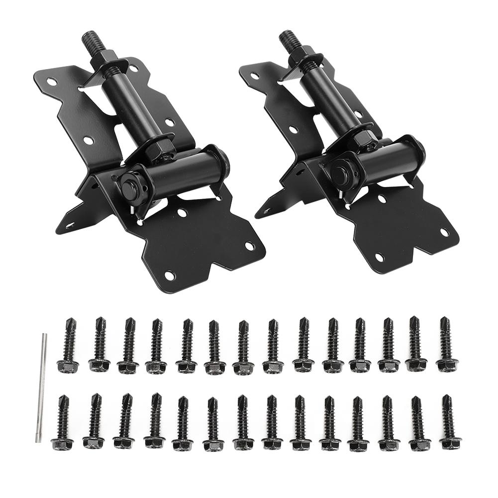 COSYHOME 2Pcs Stainless Steel Fence Gate Hinge Garden Door Hinges Garden Hardware Accessories