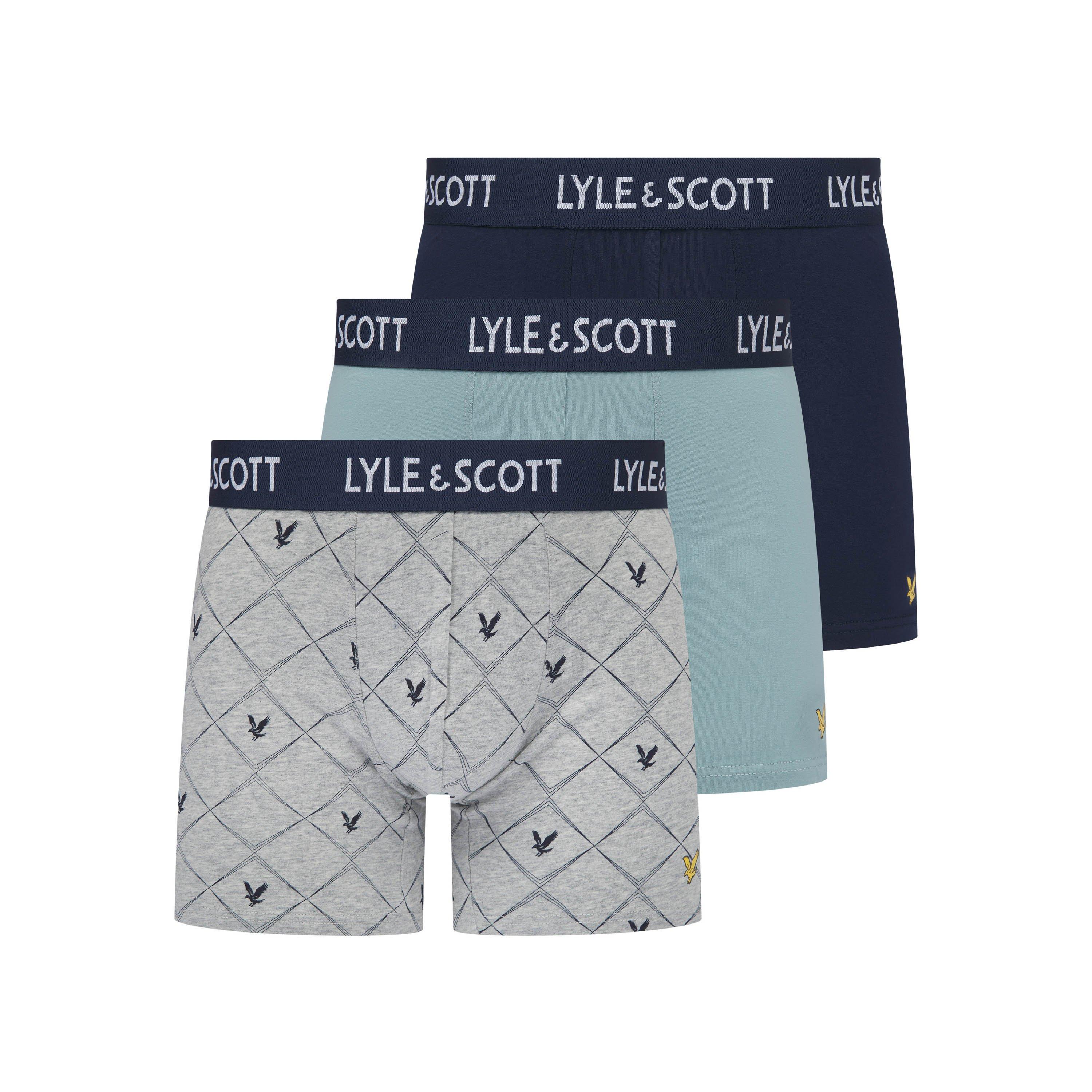 Lyle And Scott 3 Pack Trunks - Multi