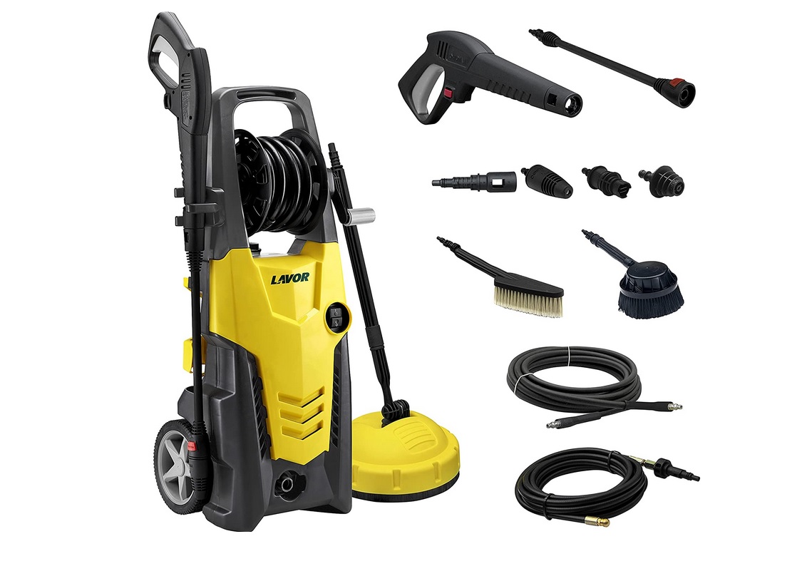 Lavor Idropulitrice ad alta pressione 2500W con accessori Planet 170 Extra