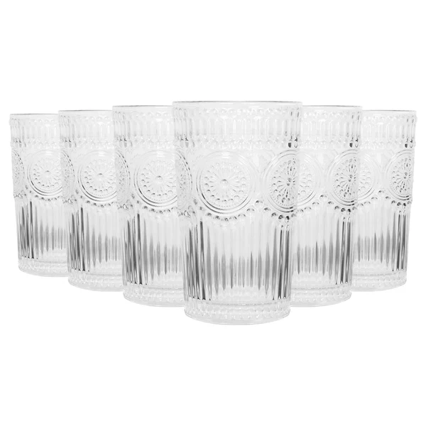 Argon Tableware 350ml Amore Highball Glasses - Pack of 6