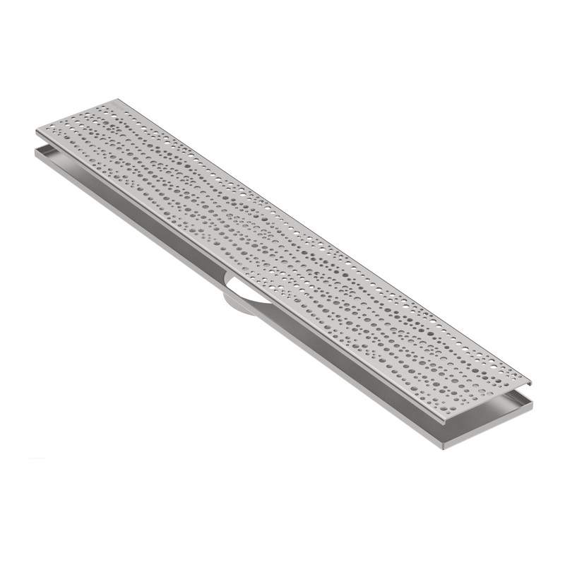 Blücher Blucher Stainless Steel Stockholm Shower Channel for Tiled Flooring - 1200mm 650.300.120.3V