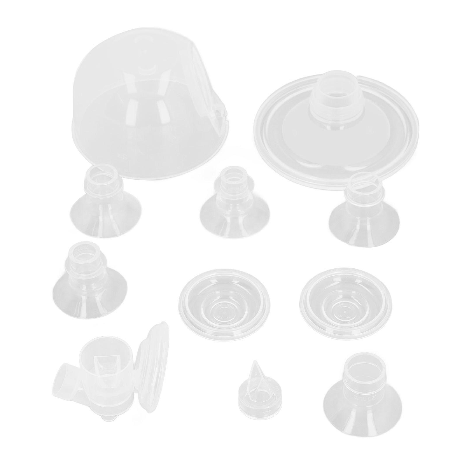 Neoglint Wearable Breast Pump Flange Inserts 13mm 15mm 17mm 19mm 21mm Breast Pump Silicone Flange for S9 S10
