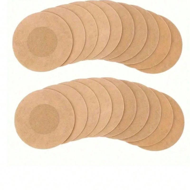 YJSTY 10PCS One-Time Use Nipple Covers, Anti-Chafing Disposable Silicone Breast Petals, Invisible And Breathable For Women Underwear 10PCS